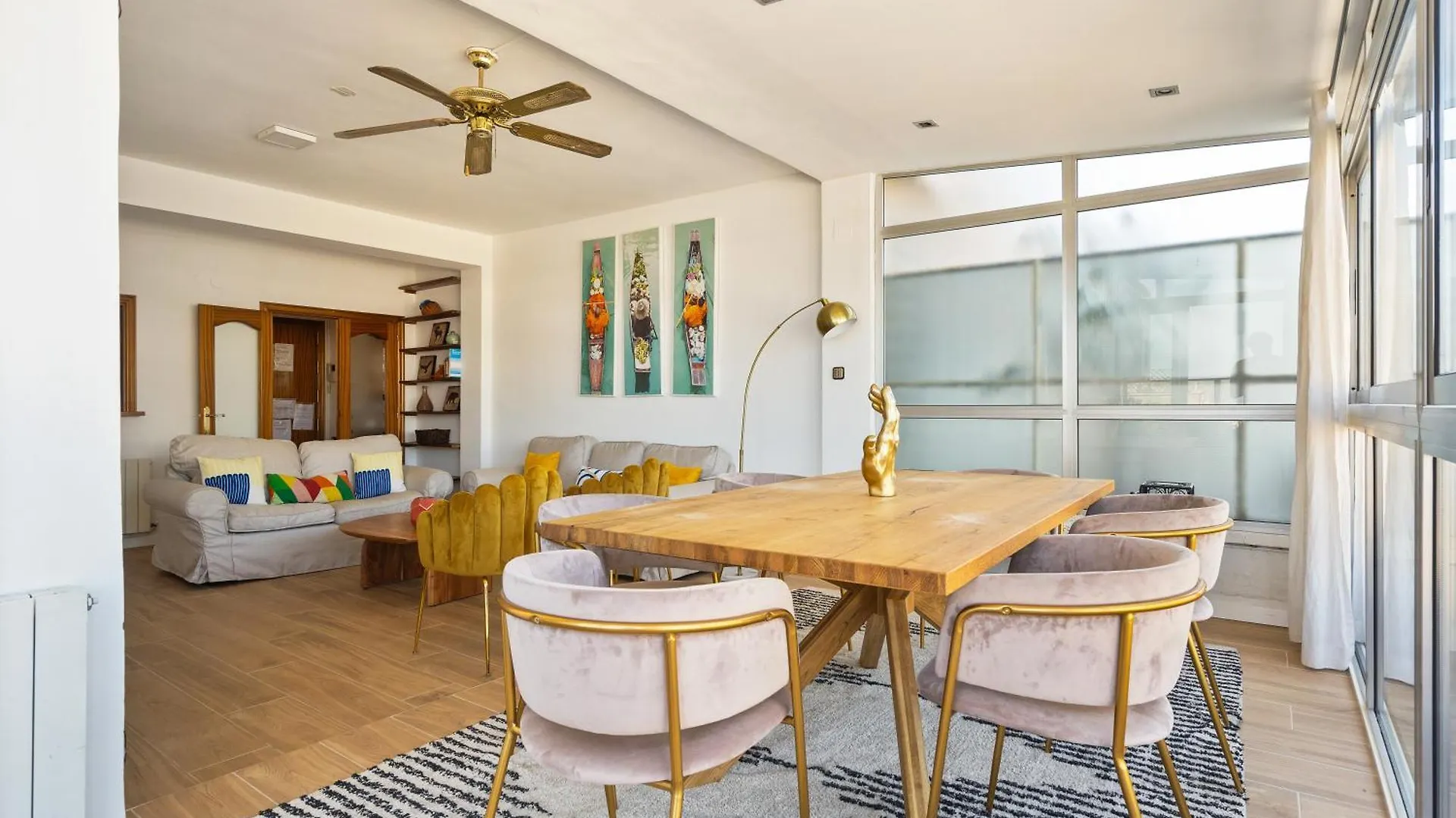 شقة Chic 3Br Retreat With Private Terrace برشلونة